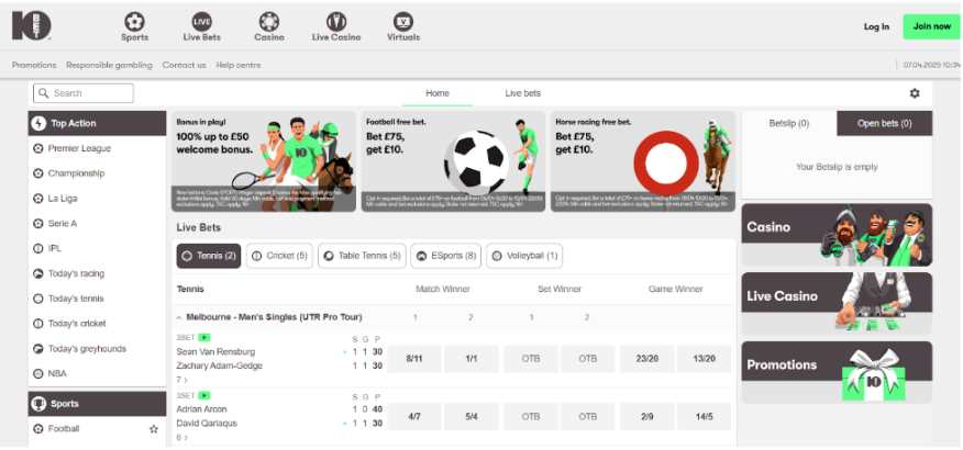 10Bet 10Bet